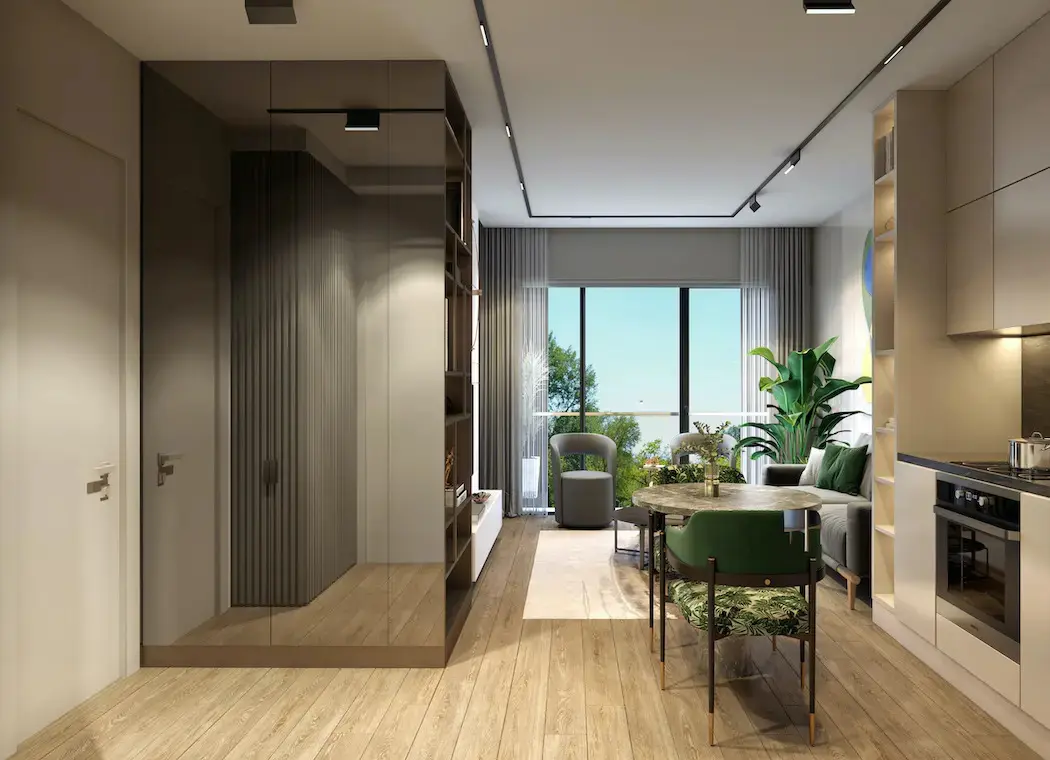 Fitted kitchen